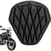 Generisch Cuscino in gel per moto - Cuscino per sedile moto | blocco sedile per moto | morbido cuscinetto per moto | assorbimento degli urti traspirante