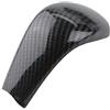 WJBABJ Copertura Decorativa per Auto Auto Gear Head Shift Knob Cover Gear Shift Maniglia Collari a Sfera per Nissan X-Trail XTrail T32 Rogue 2014-2020 At Trim Trim (Color : Black)