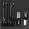 ZHNRHJUE Manopole Manubrio Impugnatura PER Ho&nda CB600 HORNET CB 600 599F 1998-2006 2005 2004 2003 CB 600 Moto 7/8 22MM Manopole Manubrio Tappo Bar