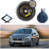 D'ANGELO 1988 Kit Ruotino di Scorta 17 compatibile con BMW Serie 2 Active Tourer con Cric, Chiave e Sacca F45 (08/2014-2016)