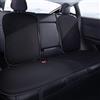Ywooon Coprisedile Posteriore per Auto Tesla Model 3 2017-2024 2025 Traspirante Morbido e Antiscivolo - Cuscino per Sedile Comfort per la Guida Accessori Interni Nero Ghiaccio, 3 PZ