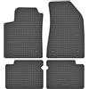 Motohobby Set di tappetini in gomma per Fiat Bravo II (2006-2014) / Lancia Delta III (2008-2014) - su misura