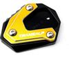 PochY Base Cavalletto Laterale Per Ho&nda XLV 600 650 700 TRANSALP XL600V XL650 Moto CNC Cavalletto Piede Cavalletto Laterale Estensione Pad Piastra di Supporto Accessori