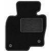 Wielganizator Tappetini auto in velluto su misura, compatibili con Mazda CX-5 II SUV 2017 - Velluto - Accessori Auto - Pratico Zerbino Auto - 1 pezzo - Nero