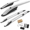 CHROMEMASTER | Barre da Tetto, Rail Tetto Compatibile con Renault Kangoo L1 | Standard CORTO 2008-2022; Sono Utilizzate per il Montaggio di Portapacchi, Box da Tetto o Portabiciclette | Alluminio