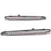 Generic Indicatori di direzione 2 Luci Di Posizione Laterali Dinamiche A LED Indicatori Di Direzione A Freccia Per Alfa Per Romeo Per Giulietta 940 2010-2021,Luci laterali dinamiche con indicatori di direzion