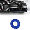 4R Quattroerre.it Profilo Blu Adesivo per DAM Paraurti Anteriore Alfa Mito