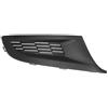 EASYSHOP24H Griglia Tappo Paraurti Anteriore Destra Compatibile Per Polo 6R da 2009 a 2013 Cornice Mostrina Inferiore Copertura Fendinebbia Destro