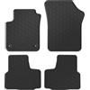 TEXER Tappetini in gomma invernali per Volkswagen UP 2011-