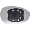 BSSTORE Piastra Vetro Specchio Retrovisore per Grande Punto 2005, Grande Punto EVO 2009, Linea 2007, 500 dal 2007 in poi (Sinistra - Lato Guida)