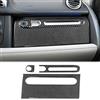 KUNGKIC Adesivo per vano portaoggetti del passeggero in fibra di carbonio per auto, coperchio del cassetto decorativo per interni compatibile con Mercedes Benz Smart 451 Fortwo 2011-2015 Accessori
