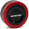 HHTFAO Adatto for Ducati MONSTER 400 620 695 796 821 1100 1200 Accessori Tappo di copertura del serbatoio del liquido dei freni posteriori Moto(1 PCS Red)