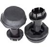 THLMT Paraurti in gomma per arresto del cofano 2 pezzi compatibile per Ford Focus Escape Kuga Edge Endura Transit Connect C-Max Lincoln MKC CV6Z16758A, ricambio in gomma per arresto del cofano