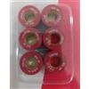 Generico Rulli Variatore JASIL, 15x12mm, 6,5g, Set di 6 Rulli Rossi per Aprilia Scarabeo 50, MBK Booster Spirit 50, Yamaha BM'S 50