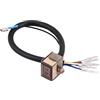 Tissting Indicatore di Marcia Digitale a 6 Velocità per Moto, Universale, Sensori a Leva del Cambio, Display a LED Impermeabile per Moto ATV Dirt Bike