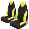 KROREN coprisedile per auto Per TOYOTA per Aygo 2 pezzi coprisedili per auto con secchio sedile anteriore universale auto camion protezione sedile SUV Coprisedili Auto (Color : 5)