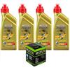 E-BIKERS.IT Power 15w50 Oil Coupon Kit + FILTER COMPATIBLE with Bmw R 1200 GS /ADVENTURE /LC R 1200 RT