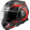 LS2, Casco Moto Modulare ADVANT X CARBON FUTURE Gloss Red, M