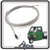 Piaggio TRASMISSIONE FILO CAVO STARTER ARIA PER PIAGGIO APE 703 BENZINA ORIGINALE PIAGGIO.