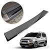 Chromemaster | Protezione paraurti Posteriore | Compatibile con Citroen Berlingo dal 2019- | Acciaio INOX lucido, grafite lucida | Protezione paraurti protegge la vernice del paraurti dai graffi