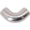 Eawfgtuw Gomito Multiuso in Acciaio Inox a 90 Gradi, Piegatura a Mandrino, Sistemi di Scarico Auto (51 mm)