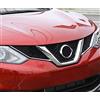 HIGH FLYING per Qashqai J11 2014-2016 Cornici Cromate dei Calandra Plastica ABS 2 pezzi
