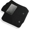 Generico Tappetino guidatore per Duster 2x4 e 4x4 dal 2013 al 2018 bordino nero moquette nera tappeto solo lato guida antiscivolo su misura 131727
