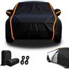Generico Telo Copriauto Impermeabile per Suzuki Swift Sport,Telo Per Auto Da Esterno Traspirante,Anti Acqua Polvere Neve Sole Freddo, con Zip Laterale v99p