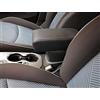 Drive Design Bracciolo Premium Compatibile per 500X in Ecopelle Nero Regolabile in Lunghezza 500 X