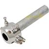 Cafè Race Tiracavi comando gas cromato universale diametro 7/8" - 22mm DOPPIO CAVO
