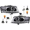 Johns Fari adatti per Audi A6 4F sinistra e destra con lampadina + servomotore