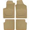 Union Textile UNION Tappetini su misura realizzati per FIAT TOPOLINO gomma Beige (FTR32)