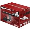 STEINHOF Gancio di traino fisso compatibile con Dacia Duster II AdBlue 2WD / 4WD 12.2018-08.2021 + kit elettrico 13-poli specifico