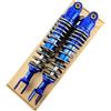 MNNZHG Ammortizzatori Moto 2 Pezzi Per Yamaha Motor Scooter Nmax ATV Quad Dirt Bike 320mm Ammortizzatore Ad Aria Per Moto Sospensione Posteriore Universale Moto Sospensione(320mm Blue)