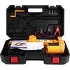 Victool Cric Elettrico per Auto, 2T, Scherenwagenheber 12V con Telecomando, Cric Portatile per Berlina, SUV, Camion per Cambio Rapido degli Pneumatici, Intervallo di Sollevamento 12-35cm