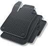 Mossa Tappetini gomma adatti per Peugeot 308 II SW (2013-2021) 4 pz. nero