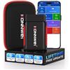 KONNWEI K DIAG Strumento Diagnostico Completo per Sistema Automotive Bluetooth 5.2 Scanner OBD2 Strumento Diagnostico per iOS e Android, Reset Olio, Test delle Prestazioni, Test di Tensione