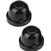 Acouto Copertura del Faro, 2 Pezzi 70mm Lampadina LED per Auto Faro in Gomma Tappo di Tenuta Antipolvere Impermeabile