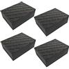 Drive Design Kit 4 Pezzi TAMPONI H60 mm. per Ponte Sollevatore - Tamponi in Gomma rettangolari 160x120x60 per Ponti sollevatori corghi ravaglioli omcn