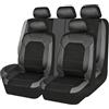 MINIKS Set Coprisedili Pelle Fiat Grande Punto (2006-2012)A/BLACK-GRAY