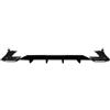 EFDDTBHE Spoiler Posteriori Compatibile Con VW Per Tiguan MK3 Per R-line 2024 2025 Paraurti Posteriore Auto Diffusore Spoiler(Glossy black)