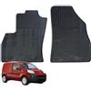 W-Parts TAPPETI - TAPPETINI IN GOMMA 3D NERI PER CITROEN NEMO van dal 2009 in poi