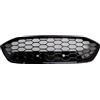 Artudatech Griglia paraurti Anteriore ST Style Gloss Black Mesh Front Bumper Fit for Ford Focus MK4 2018-2021 (No Logo)