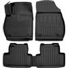 SCOUTT Tappetini Auto in Gomma Su Misura per Opel Zafira C Tourer 2011-2019, Set da 4 Pezzi, Tappeti 3D Design con Bordo Alto, Inodore, Qualità Premium