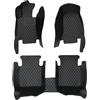 RSEHB Tappetino Auto,Set Tappetini Auto,per Jaecoo 7 J7 PHEV 2025,Antiscivolo Antipolvere AntiGraffio Tappetini,Auto Interni Accessori,A-Black