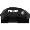 Thule Edge Raised Rail Piede Per Veicoli Confezione Da 4 Nero Black, One-Size