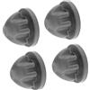 Wilgure 4 pezzi auto motore copertura superiore beccuccio copertura motore trim supporto gomma beccuccio bush ricambio 11127614138