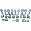 Car Passion 20 Bulloni Ruota Fissaggio Ruote Compatibile Con Jeep Compass dal 8/2017 al 4/2020 Gomme Cerchi in Acciaio Lega Ferro Made in Italy M12x1,25
