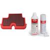 TSS Handel BMC Filtro dell'aria sportivo + pulitore compatibile con Kawasaki ER6n ER650A anno di costruzione 2006-2008