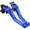 XEXJHQQ Per Piaggio Per Fly 50 125 150 4T Per NRG Per Power DD DT Per Liberty Accessori Per Moto Leve Freno Frizione Corte Set Leve Freno Frizione(Blue)